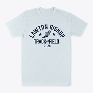 Lawton Bishop School Track and Field Classic Dad T-Shirt