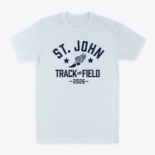 Saint John The Baptist School Track and Field Classic Dad T-Shirt