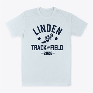 Linden Elementary School Track and Field Classic Dad T-Shirt