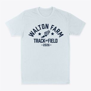 Walton Farm Elementary School Track and Field Classic Dad T-Shirt