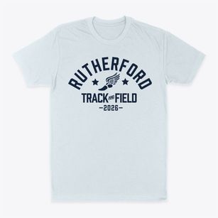 Rutherford Elementary School Track and Field Classic Dad T-Shirt