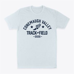 Conemaugh Valley High School Track and Field Classic Dad T-Shirt