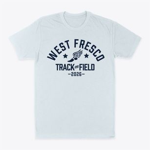 West Fresco Performing Arts Charter Track and Field Classic Dad T-Shirt