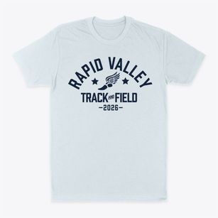 Rapid Valley Elementary School Track and Field Classic Dad T-Shirt