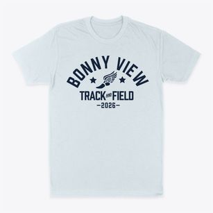 Bonny View Elementary School Track and Field Classic Dad T-Shirt