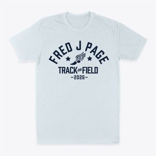 Fred J Page Middle School Track and Field Classic Dad T-Shirt