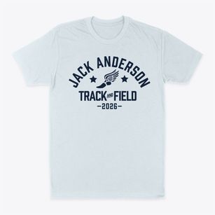 Jack Anderson Elementary School Track and Field Classic Dad T-Shirt