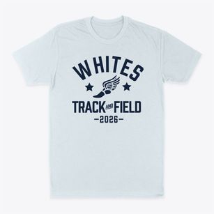 Whites Elementary School Track and Field Classic Dad T-Shirt