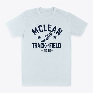Mclean High School Track and Field Classic Dad T-Shirt