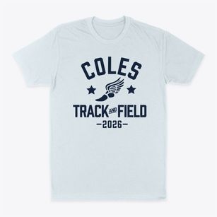 Coles Elementary School Track and Field Classic Dad T-Shirt