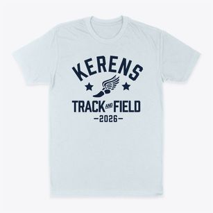 Kerens Middle School Track and Field Classic Dad T-Shirt