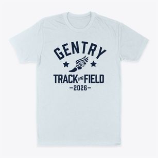 Gentry Elementary School Track and Field Classic Dad T-Shirt