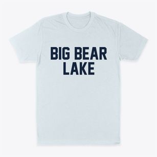 Big Bear Lake California Classic Block Classic Dad T-Shirt