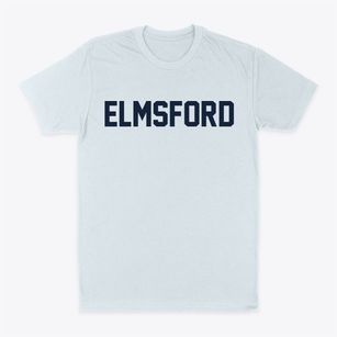 Elmsford New York Classic Block Classic Dad T-Shirt