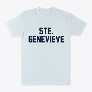 Ste. Genevieve Missouri Classic Block Classic Dad T-Shirt