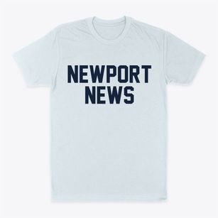 Newport News Virginia Classic Block Classic Dad T-Shirt