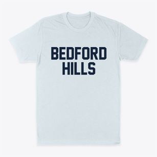 Bedford Hills New York Classic Block Classic Dad T-Shirt