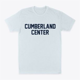 Cumberland Center Maine Classic Block Classic Dad T-Shirt