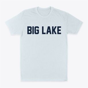 Big Lake Washington Classic Block Classic Dad T-Shirt