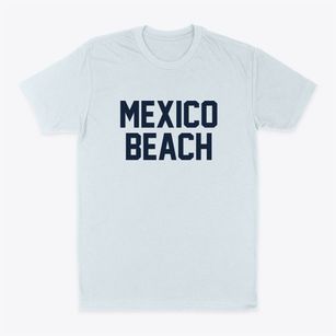 Mexico Beach Florida Classic Block Classic Dad T-Shirt