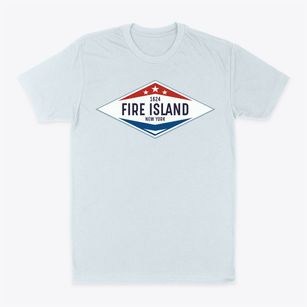 Fire Island New York Diamond Star Classic Dad T-Shirt