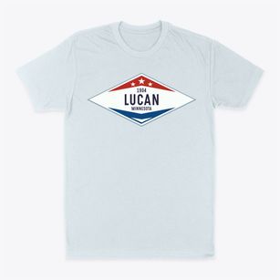 Lucan Minnesota Diamond Star Classic Dad T-Shirt