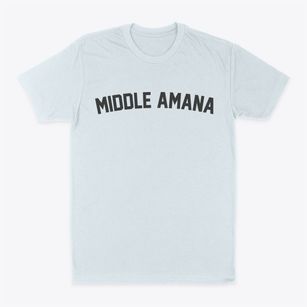 Middle Amana Iowa Classic Curve Classic Dad T-Shirt