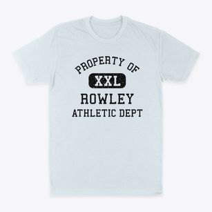 Rowley Massachusetts Athletic Dept Classic Dad T-Shirt