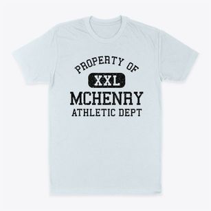 Mchenry Illinois Athletic Dept Classic Dad T-Shirt