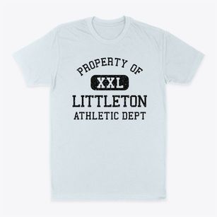Littleton Maine Athletic Dept Classic Dad T-Shirt