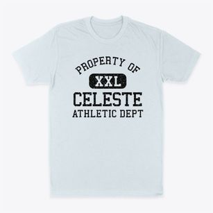 Celeste Texas Athletic Dept Classic Dad T-Shirt