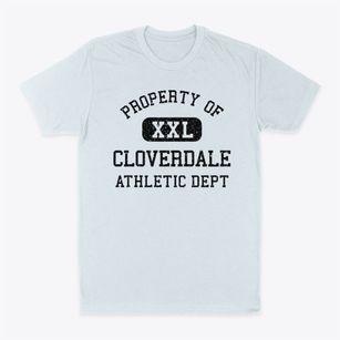 Cloverdale Oregon Athletic Dept Classic Dad T-Shirt