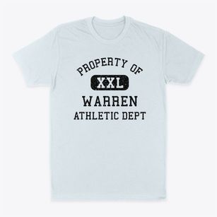 Warren Rhode Island Athletic Dept Classic Dad T-Shirt