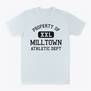 Milltown New Jersey Athletic Dept Classic Dad T-Shirt