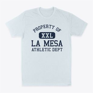 La Mesa California Athletic Dept Classic Dad T-Shirt
