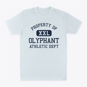 Olyphant Pennsylvania Athletic Dept Classic Dad T-Shirt