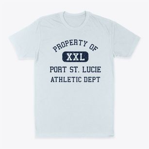 Port St. Lucie Florida Athletic Dept Classic Dad T-Shirt