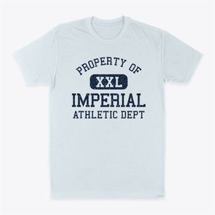 Imperial Nebraska Athletic Dept Classic Dad T-Shirt