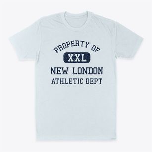 New London Connecticut Athletic Dept Classic Dad T-Shirt