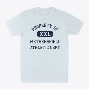 Wethersfield Connecticut Athletic Dept Classic Dad T-Shirt