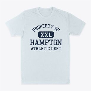 Hampton New York Athletic Dept Classic Dad T-Shirt
