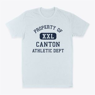 Canton Massachusetts Athletic Dept Classic Dad T-Shirt