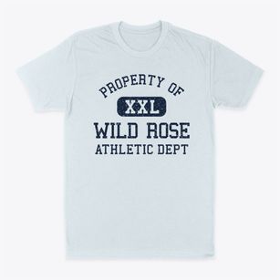 Wild Rose Wisconsin Athletic Dept Classic Dad T-Shirt