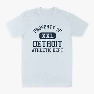 Detroit Alabama Athletic Dept Classic Dad T-Shirt
