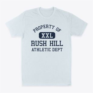 Rush Hill Missouri Athletic Dept Classic Dad T-Shirt