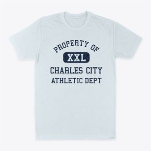 Charles City Virginia Athletic Dept Classic Dad T-Shirt