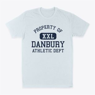 Danbury Connecticut Athletic Dept Classic Dad T-Shirt