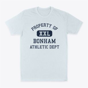 Bonham Texas Athletic Dept Classic Dad T-Shirt