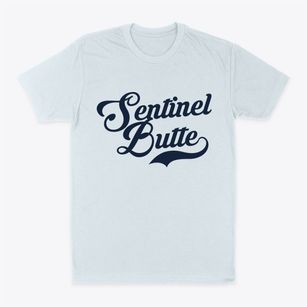 Sentinel Butte North Dakota Vintage Team Classic Dad T-Shirt