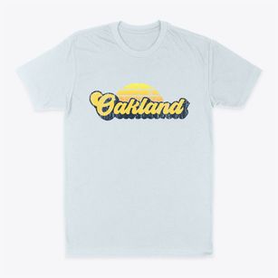 Oakland Maine Sublime Sunset Classic Dad T-Shirt
